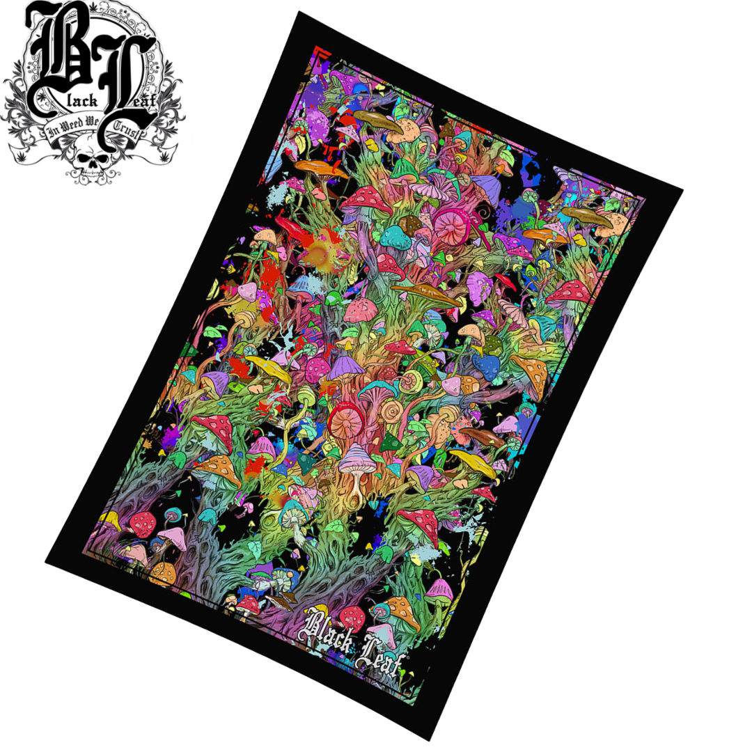 Tuch, Black Leaf®, Mushroom